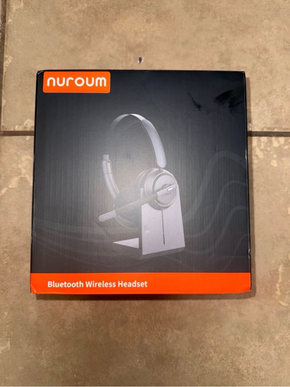 NUROUM Wireless BluetoothHeadset w/ Mic - Noise Cancelling - NEW